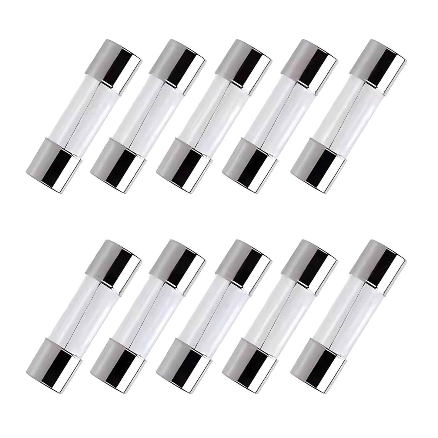 Mini Fuse 3.6x10 mm (0.14x0.39 Inch) Fast Blow Glass Fuses(Pack of 12 Pcs)